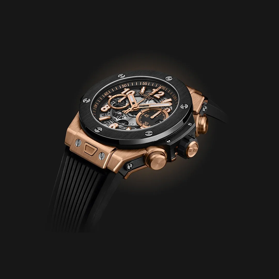 Hublot Big Bang Unico King Gold Ceramic Ref# 421.OM.1180.RX