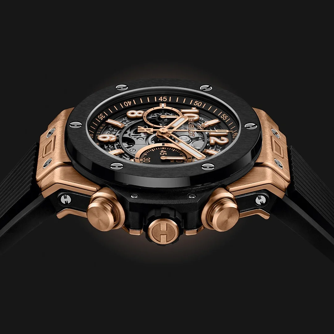 Hublot Big Bang Unico King Gold Ceramic Ref# 421.OM.1180.RX