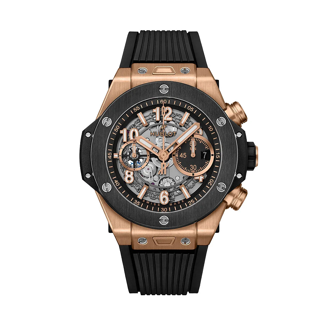 Hublot Big Bang Unico King Gold Ceramic Ref# 421.OM.1180.RX