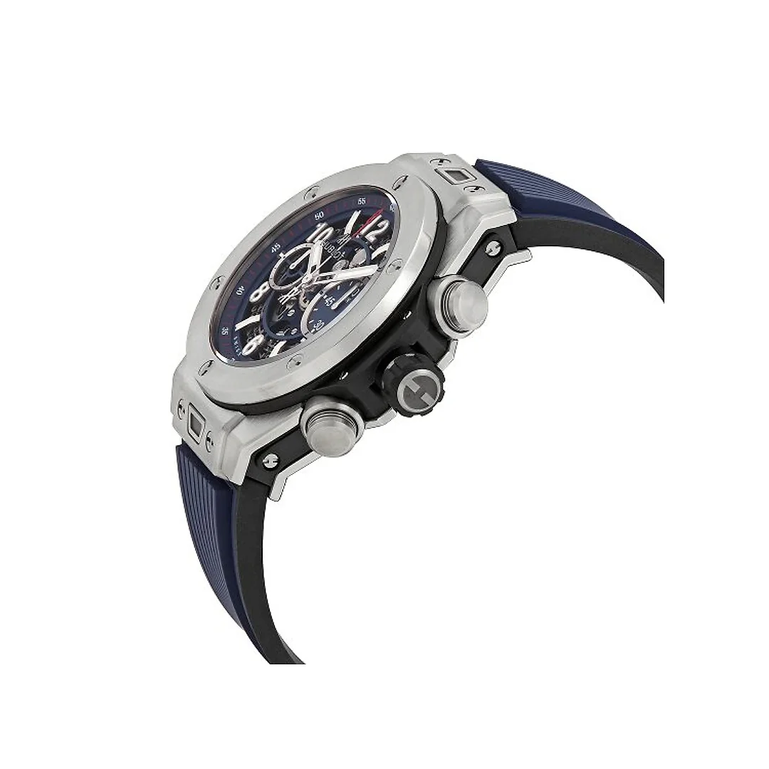 Hublot Big Bang, Unico Titanium Blue, 42mm, Ref# 441.NX.5179.RX