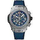 Hublot Big Bang, Unico Titanium Blue, 42mm, Ref# 441.NX.5179.RX