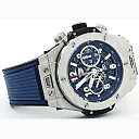 Hublot Big Bang, Unico Titanium Blue, 42mm, Ref# 441.NX.5179.RX