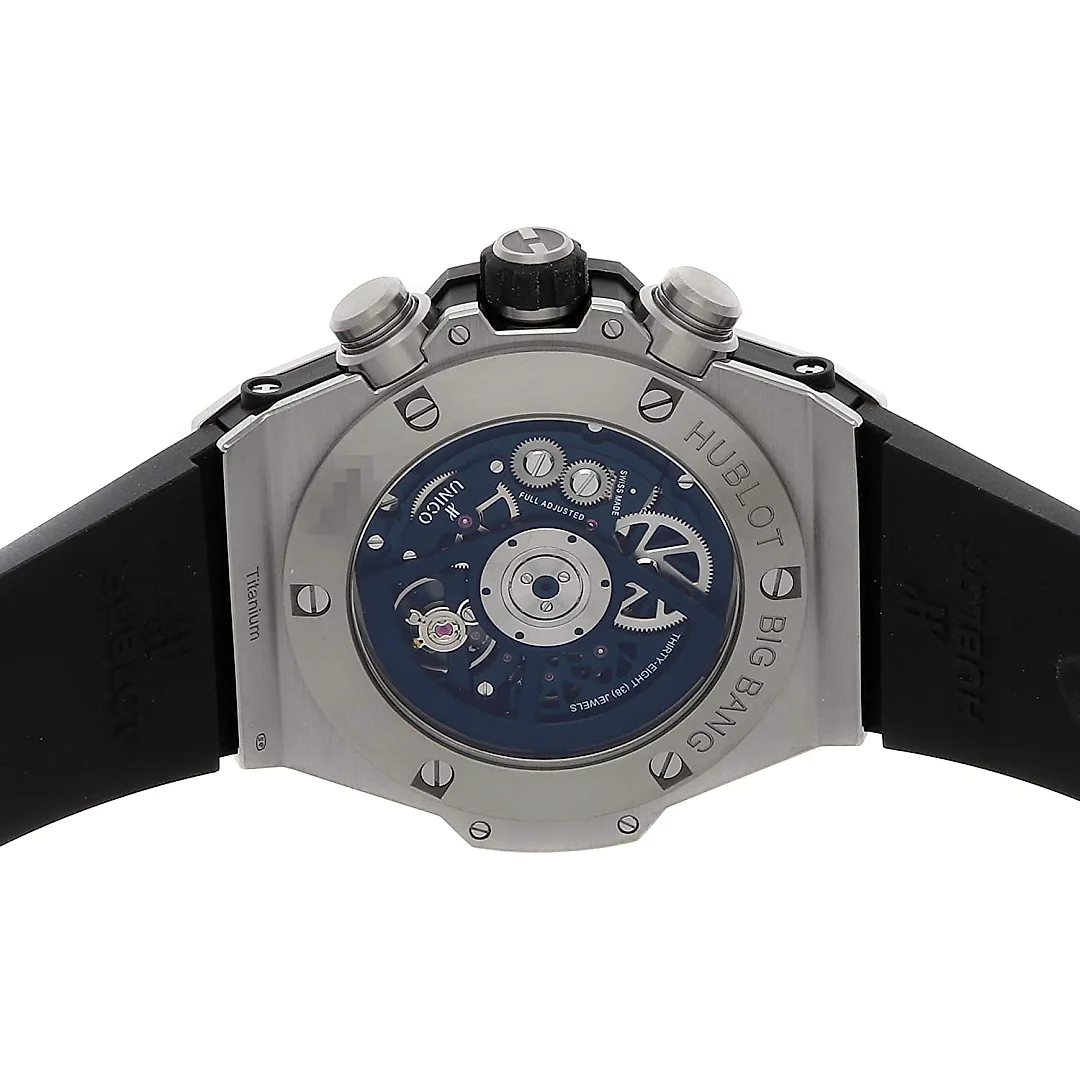Hublot Big Bang, Unico Titanium Blue 45mm, Ref# 411.NX.5179.RX