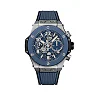 Hublot Big Bang Unico Titanium Blue Ceramic Ref# 441.NL.5171.RX