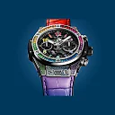 Hublot Big Bang Unico Titanium Rainbow, Ref# 441.NX.1117.LR.0999