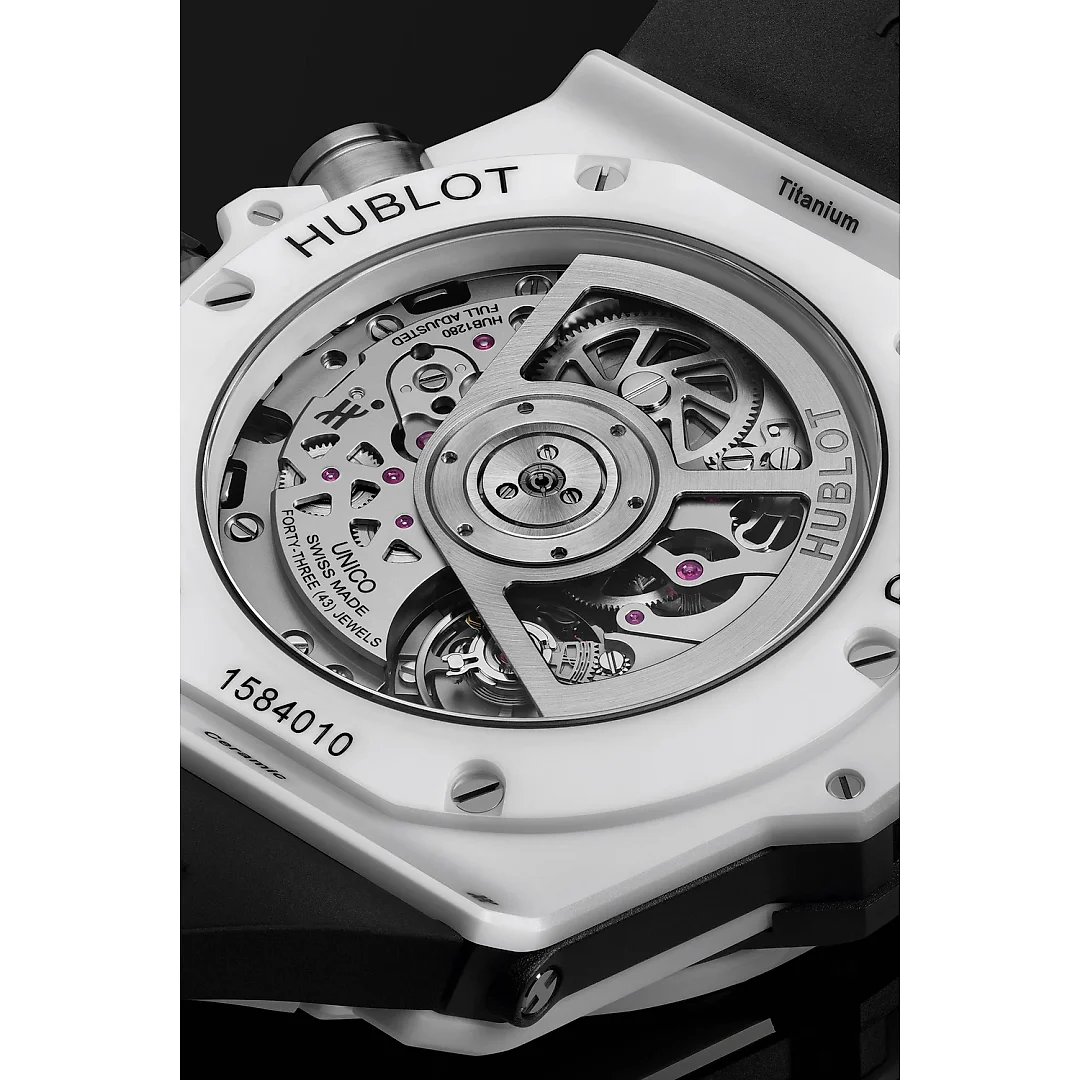 Hublot Big Bang Unico White Ceramic Ref# 421.HX.1170.RX