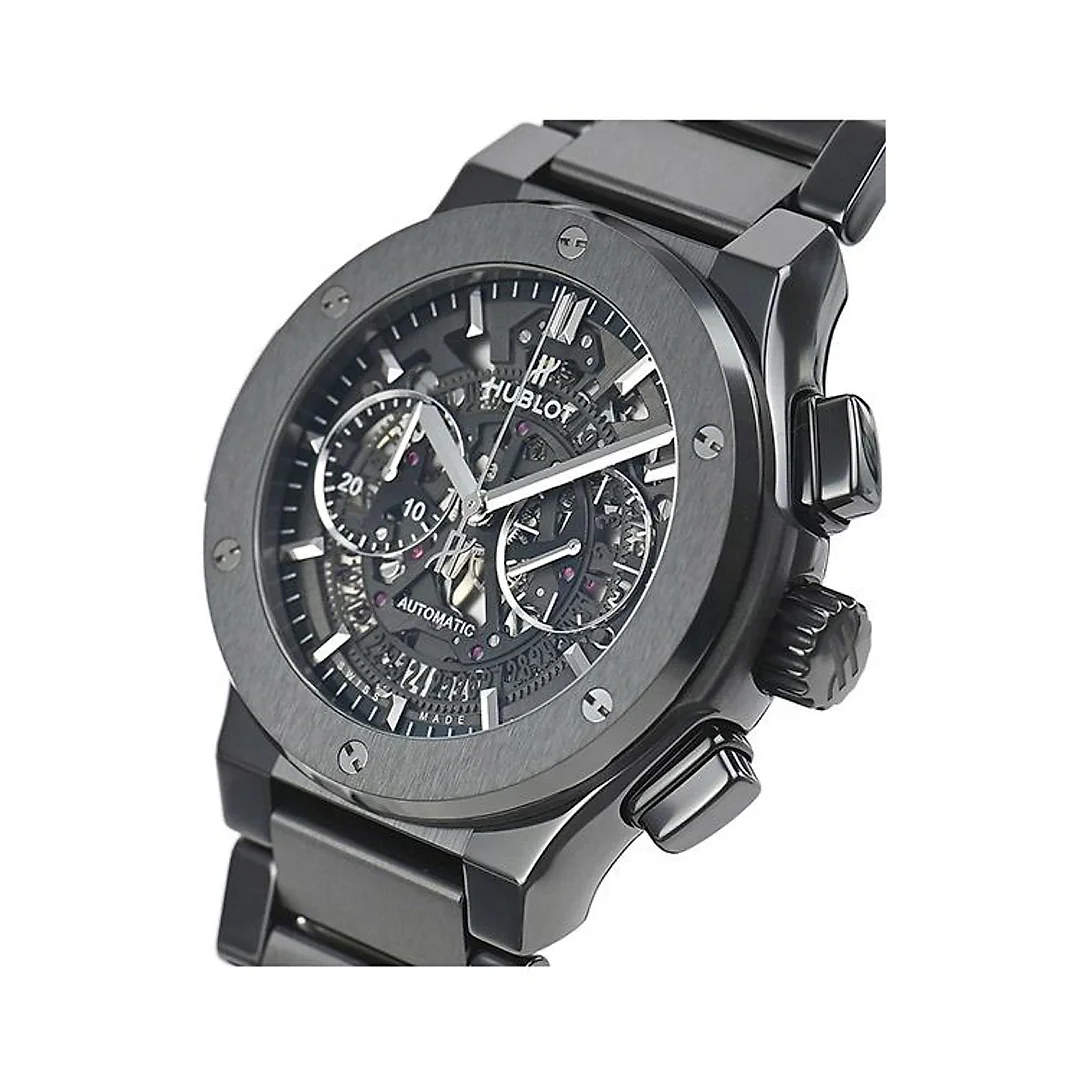 Hublot Classic Fusion Aerofusion Black Magic Bracelet 45mm, Ref# 528.CM.0170.CM