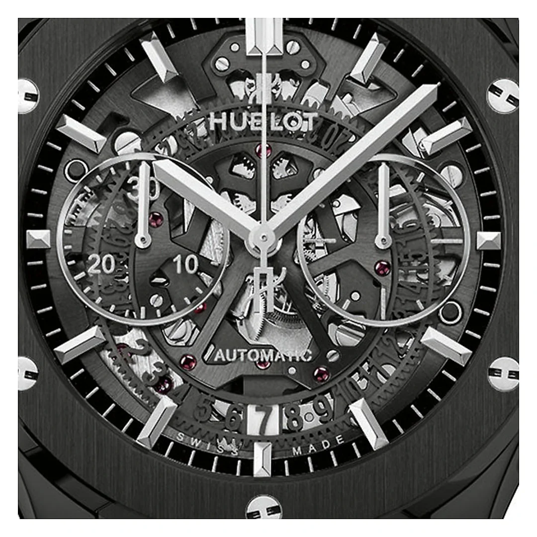 Hublot Classic Fusion Aerofusion Black Magic Chronograph 45mm, Ref# 525.CM.0170.RX