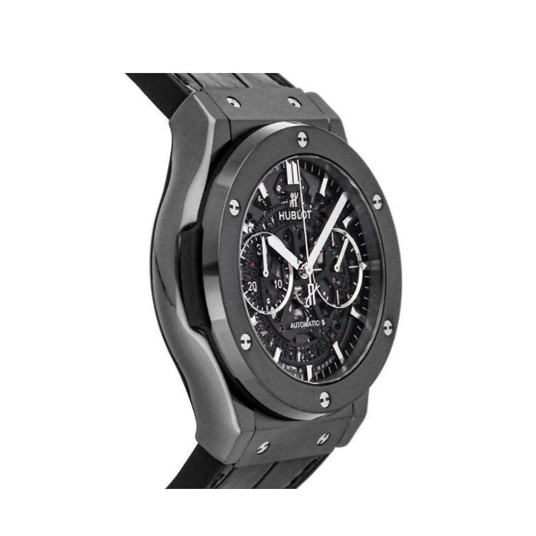 Hublot Classic Fusion Aerofusion Black Magic Chronograph 45mm, Ref# 525.CM.0170.LR