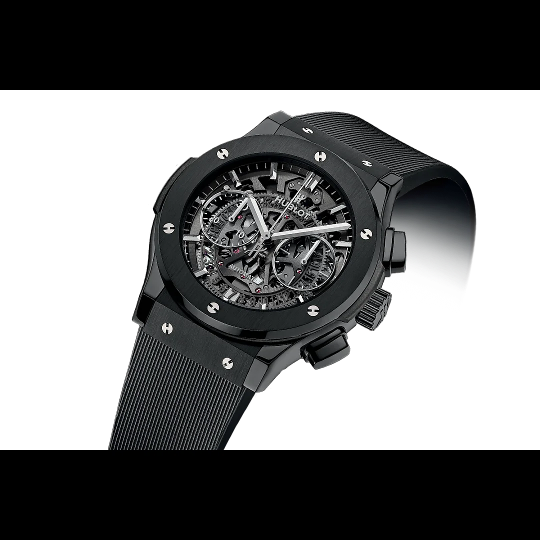 Hublot Classic Fusion Aerofusion Black Magic Chronograph 45mm, Ref# 525.CM.0170.RX
