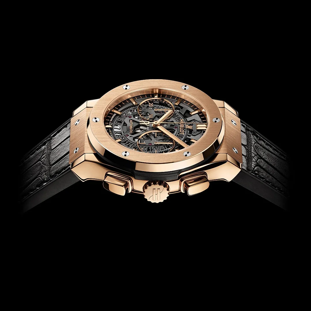 Hublot Classic Fusion Aerofusion King Gold Chronograph 45mm, Ref# 525.OX.0180.LR