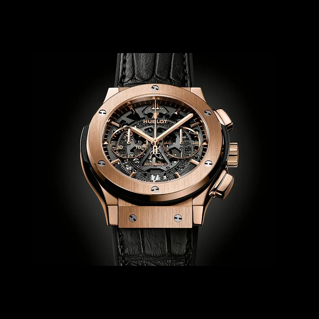 Hublot Classic Fusion Aerofusion King Gold Chronograph 45mm, Ref# 525.OX.0180.LR