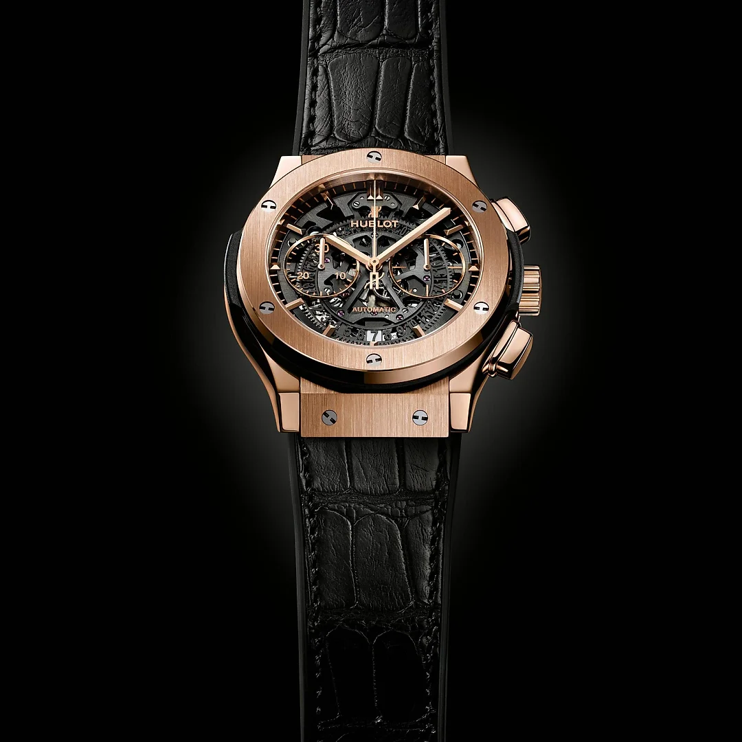 Hublot Classic Fusion Aerofusion King Gold Chronograph 45mm, Ref# 525.OX.0180.LR