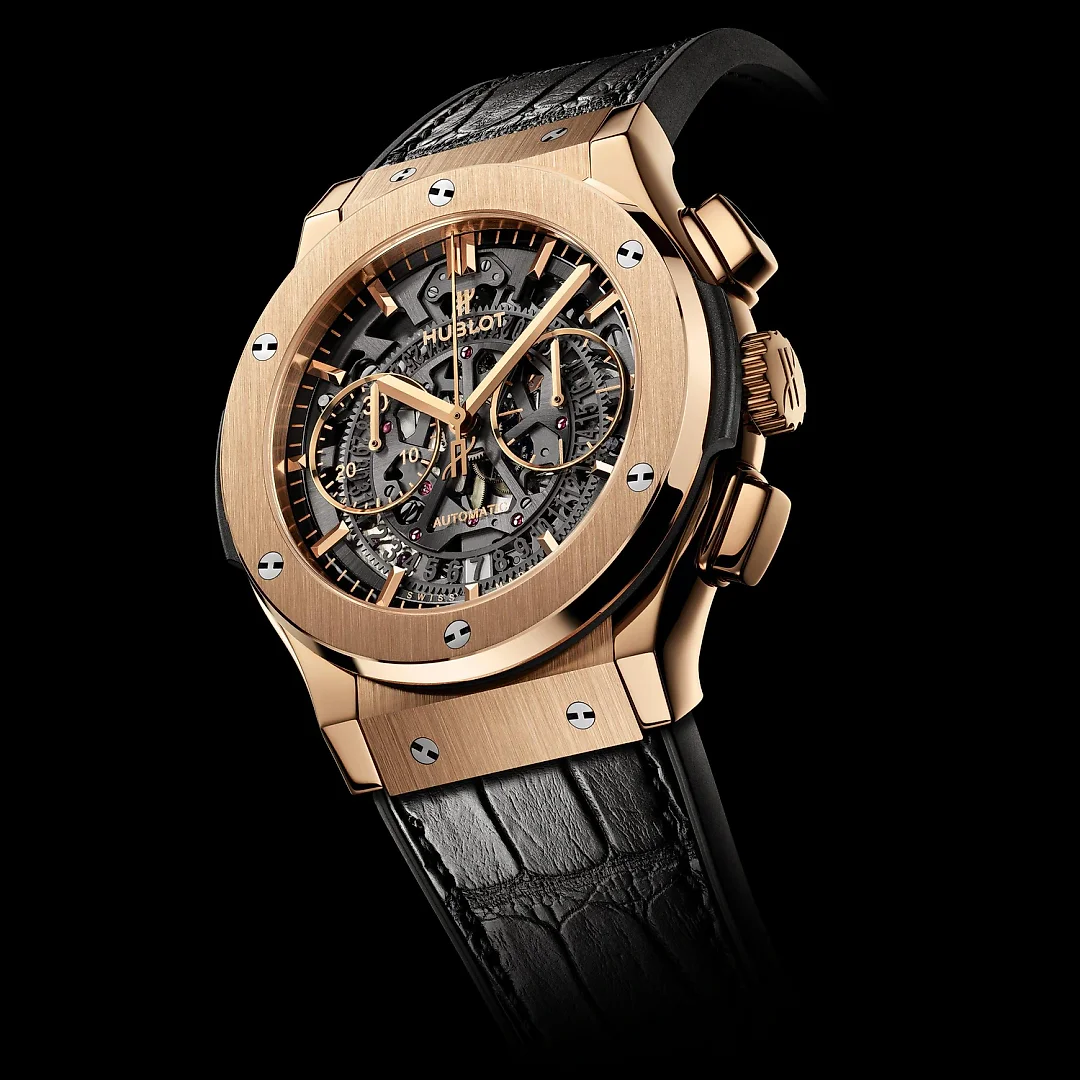 Hublot Classic Fusion Aerofusion King Gold Chronograph 45mm, Ref# 525.OX.0180.LR