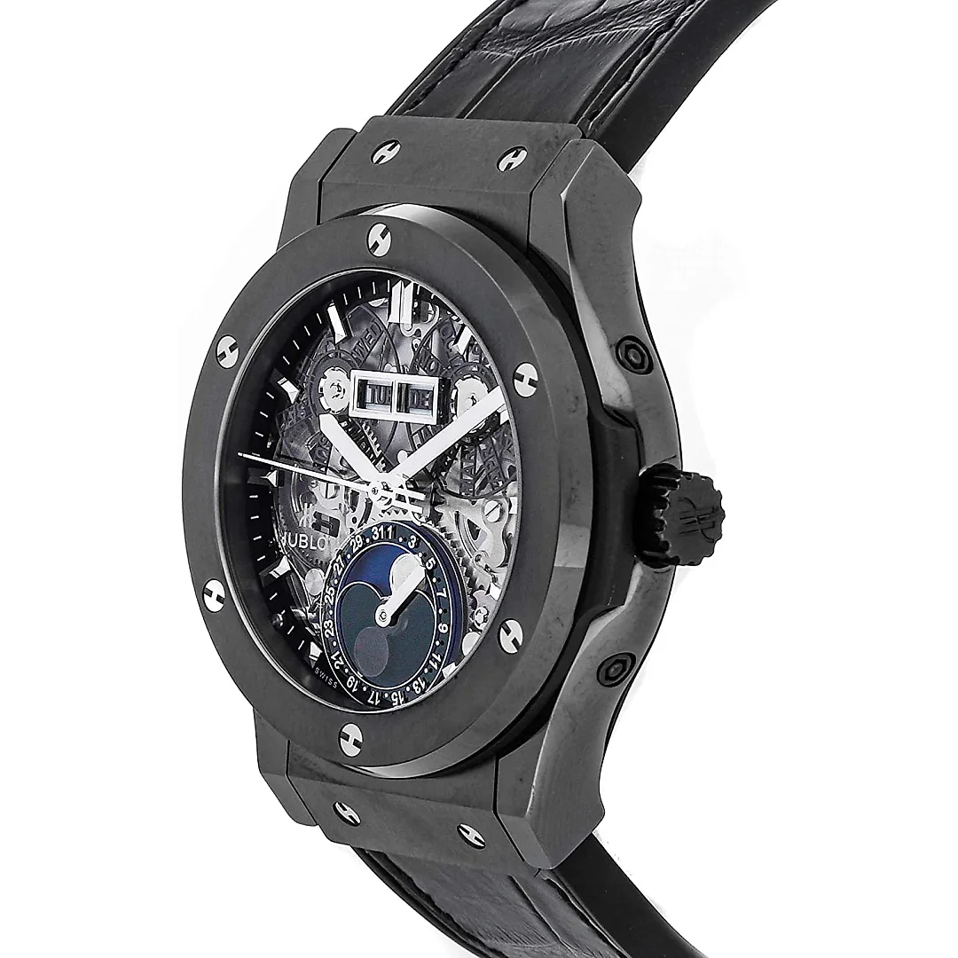 Hublot Classic Fusion Aerofusion Moonphase 42mm Black Magic, Ref# 547.CX.0170.LR