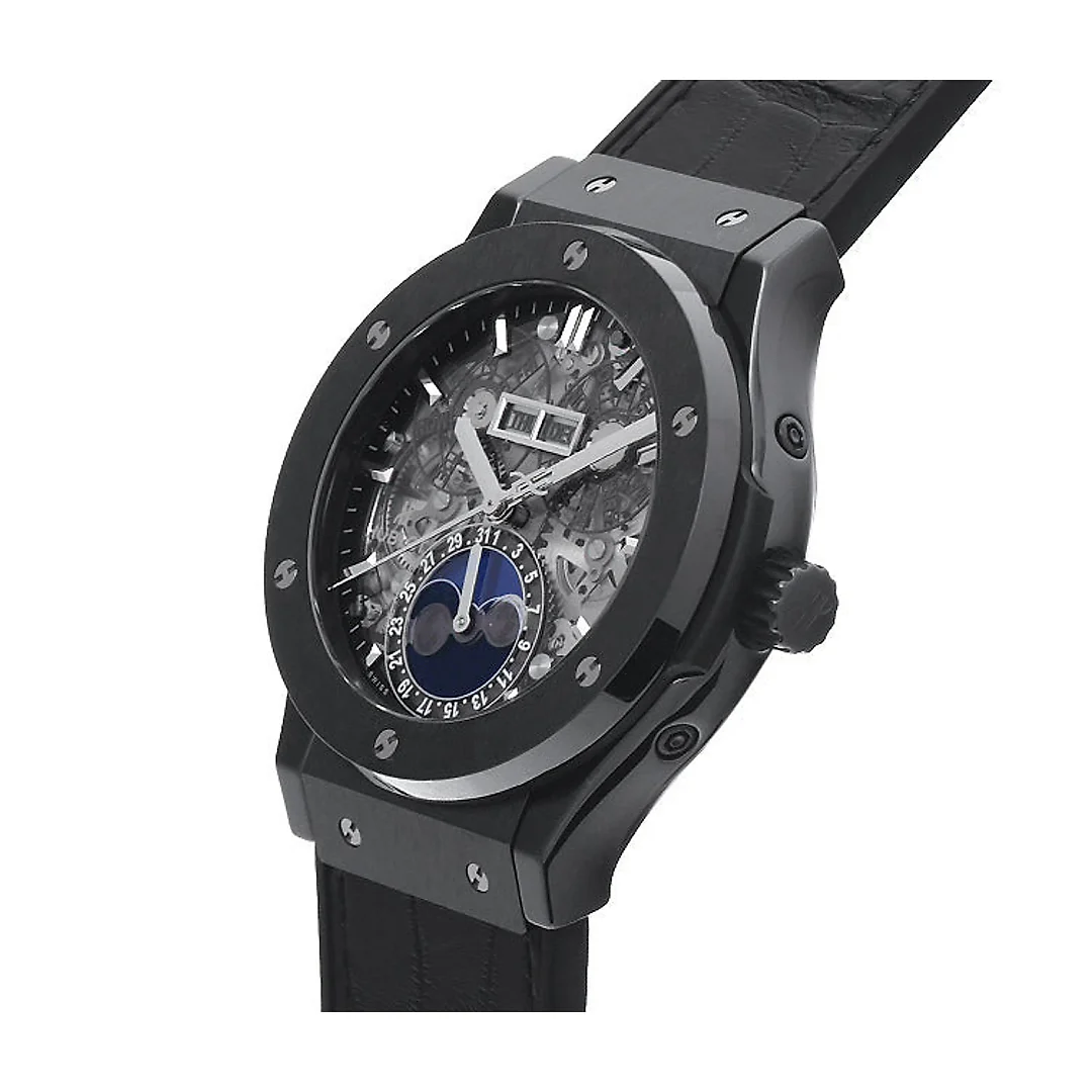 Hublot Classic Fusion Aerofusion Moonphase 45mm Black Magic, Ref# 517.CX.0170.LR