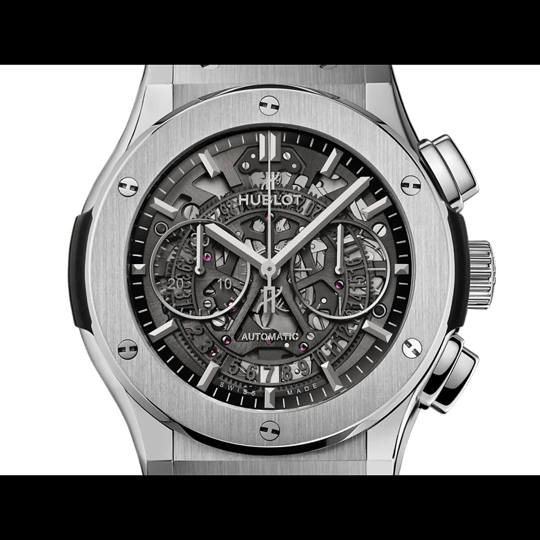 Hublot Classic Fusion Aerofusion Titanium Chronograph Automatic 45mm, Ref# 525.NX.0170.LR