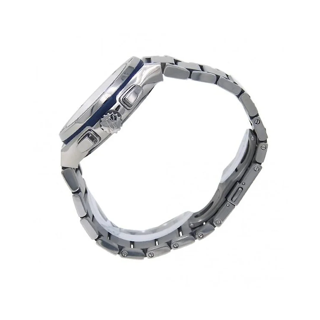 Hublot Classic Fusion Blue Chronograph Titanium Bracelet 45mm, Ref# 520.NX.7170.NX