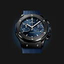 Hublot Classic Fusion Ceramic Blue Chronograph Ref# 521.CM.7170.RX