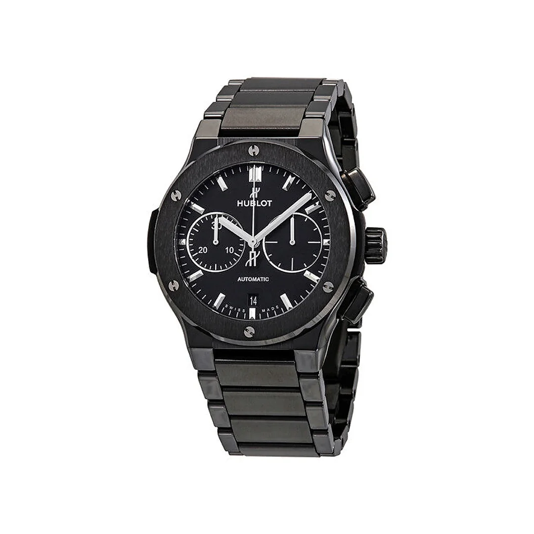 Hublot Classic Fusion Chronograph Automatic 45mm Black Magic, Ref# 520.CM.1170.CM