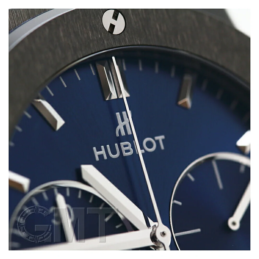 Hublot Classic Fusion Chronograph Automatic 45mm Ceramic Blue, Ref# 520.CM.7170.CM
