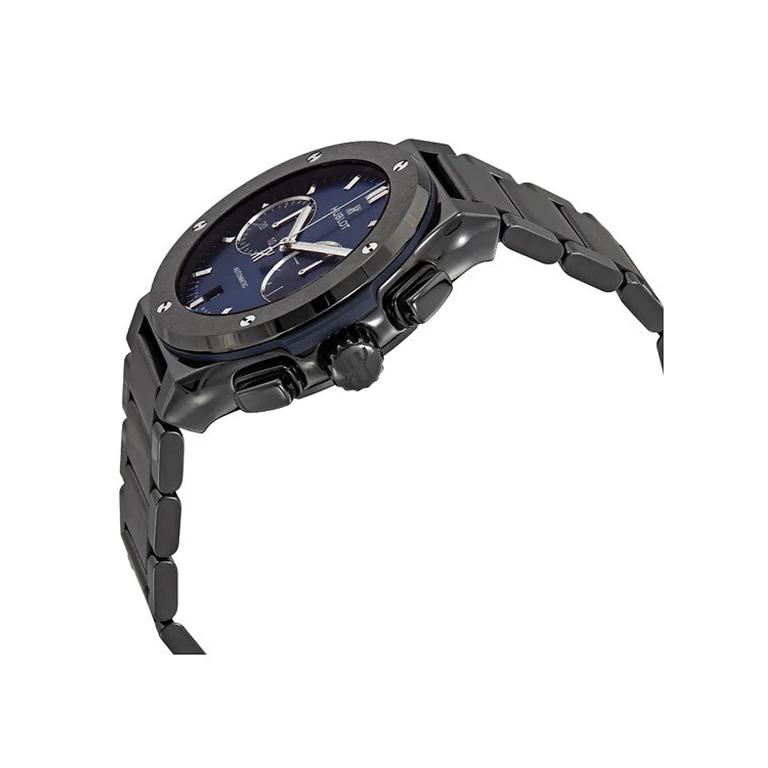 Hublot Classic Fusion Chronograph Automatic 45mm Ceramic Blue, Ref# 520.CM.7170.CM