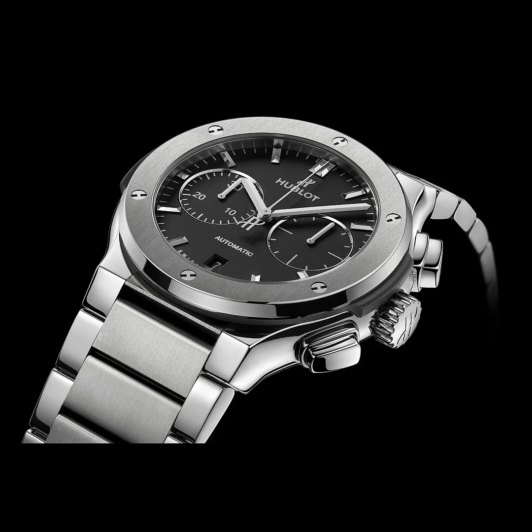 Hublot Classic Fusion Chronograph Automatic 45mm, Ref# 520.NX.1170.NX