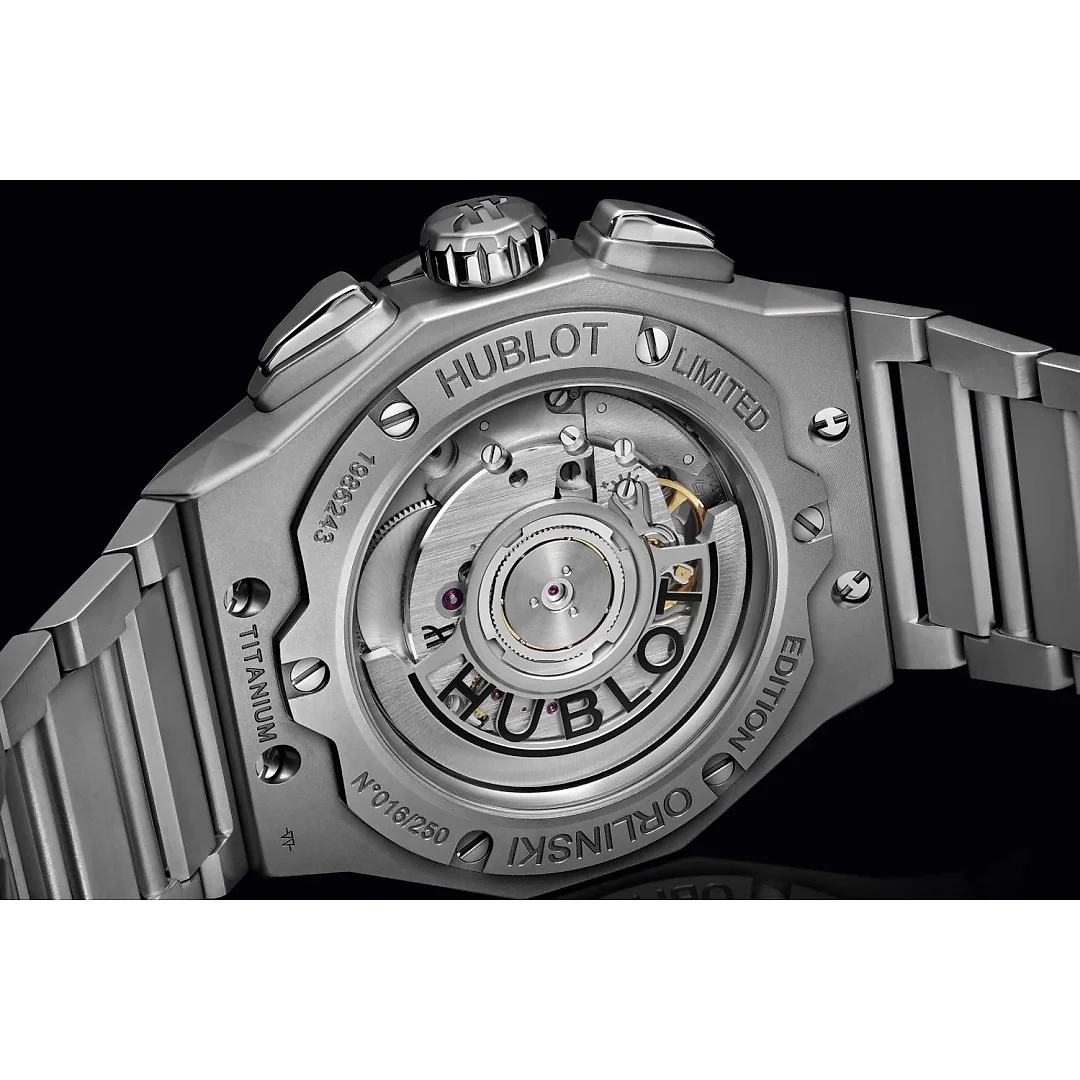 Hublot Classic Fusion Chronograph Orlinkski Full Titanium, 41mm, Ref# 549.NI.1270.NI.ORL23