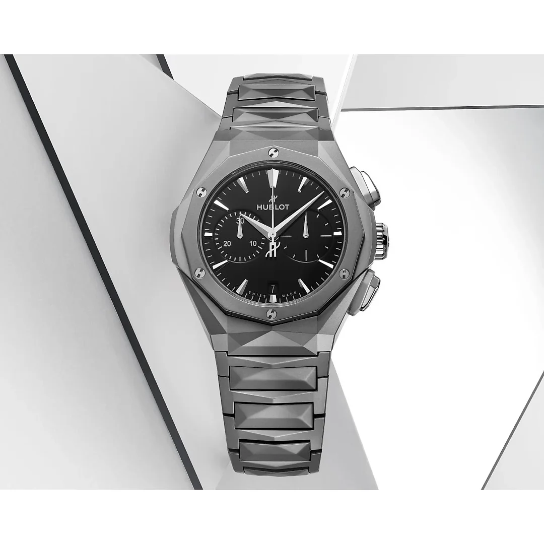 Hublot Classic Fusion Chronograph Orlinkski Full Titanium, 41mm, Ref# 549.NI.1270.NI.ORL23