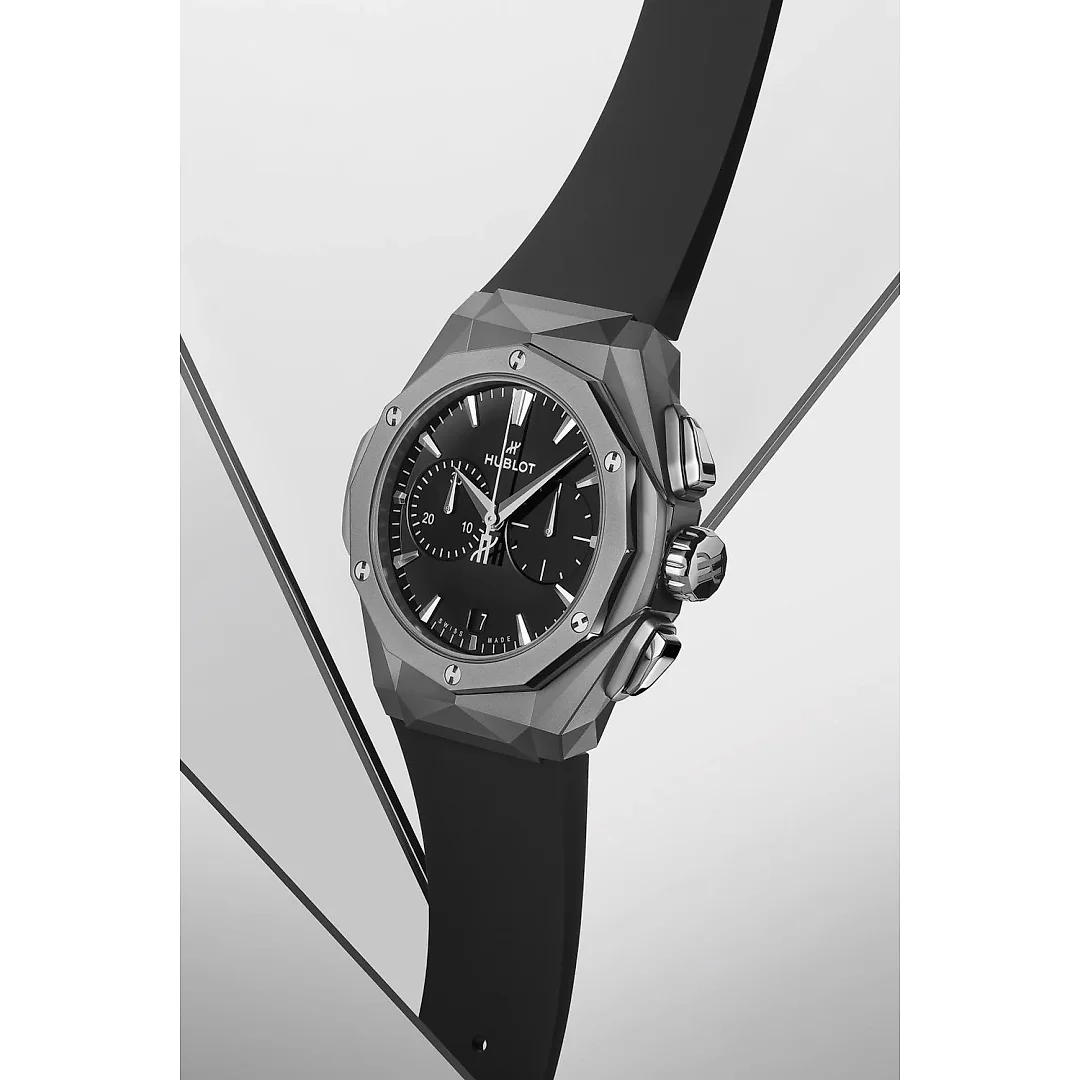 Hublot Classic Fusion Chronograph Orlinkski Titanium, 41mm, Ref# 549.NI.1270.RX.ORL23