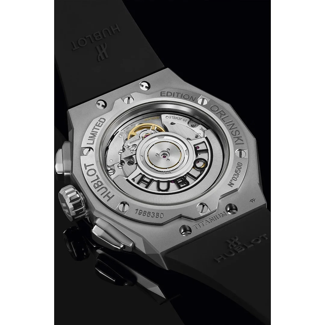 Hublot Classic Fusion Chronograph Orlinkski Titanium, 41mm, Ref# 549.NI.1270.RX.ORL23