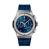 Hublot Classic Fusion Chronograph Titanium Blue 45mm, Ref# 541.NX.7170.LR
