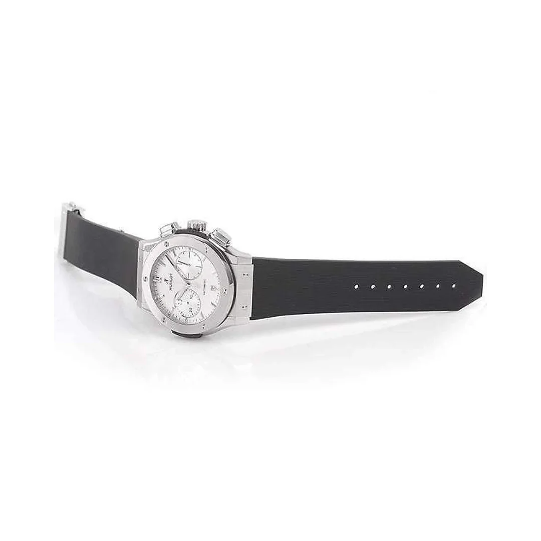 Hublot Classic Fusion Chronograph Titanium Opalin 45mm, Ref# 521.NX.2611.RX