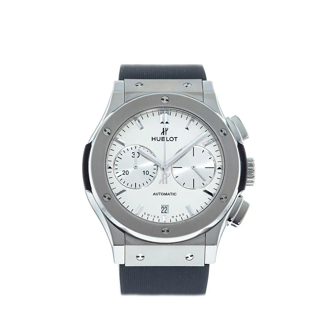 Hublot Classic Fusion Chronograph Titanium Opalin 45mm, Ref# 521.NX.2611.RX