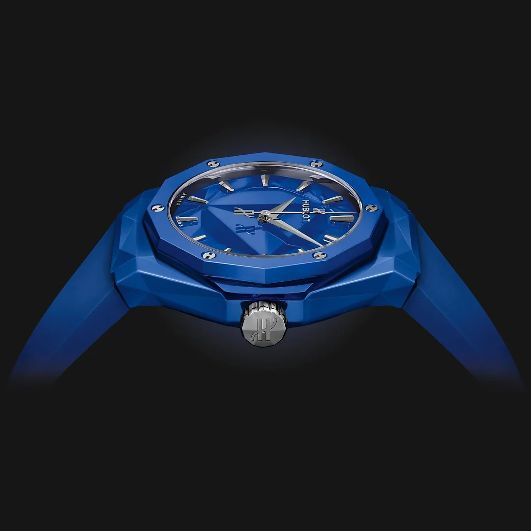 Hublot Classic Fusion Orlinski Blue Ceramic Ref# 550.ES.5100.RX.ORL21