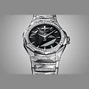 Hublot Classic Fusion ORLINSKI BRACELET TITANIUM ALTERNATIVE PAVÃ‰ Ref# 550.NS.1800.NS.3804.ORL22