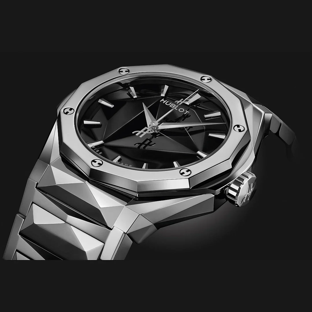 Hublot Classic Fusion ORLINSKI BRACELET TITANIUM Ref# 550.NS.1800.NS.ORL22