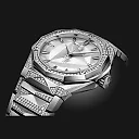 Hublot Classic Fusion ORLINSKI BRACELET TITANIUM WHITE ALTERNATIVE PAVÃ‰ Ref# 550.NS.2200.NS.3804.ORL22