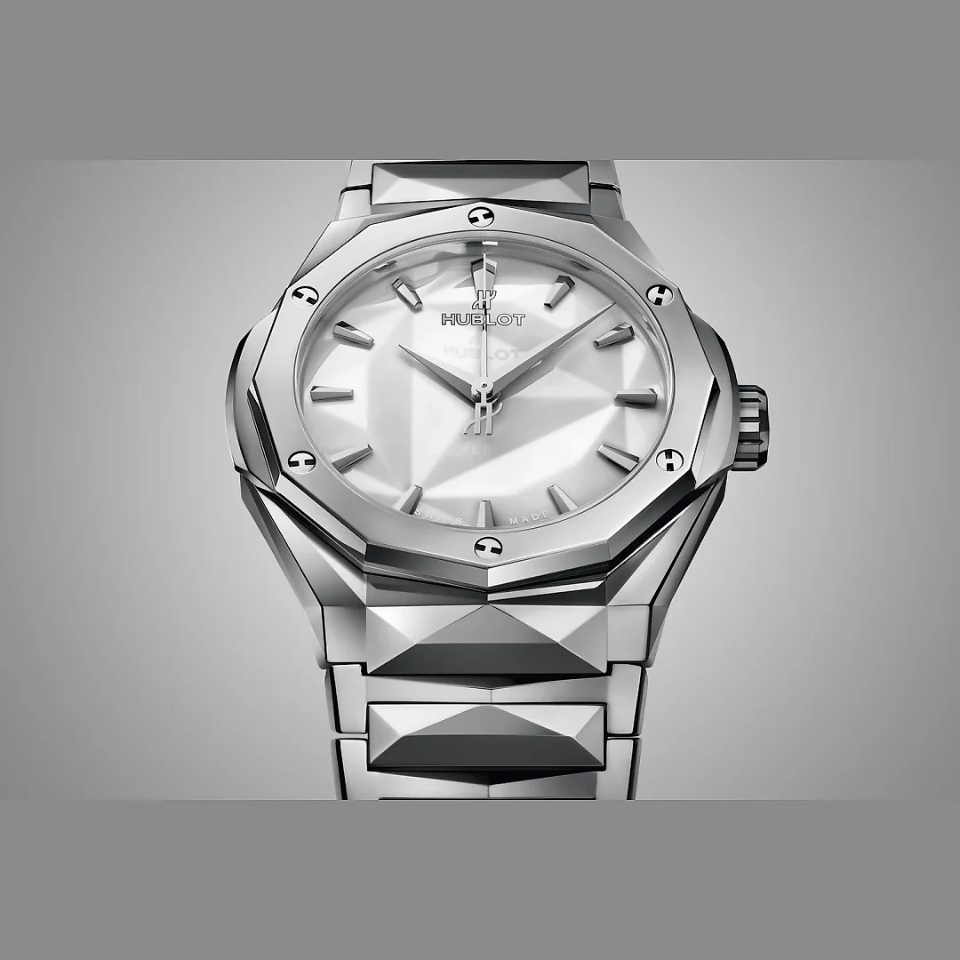 Hublot Classic Fusion ORLINSKI BRACELET TITANIUM WHITE Ref# 550.NS.2200.NS.ORL22