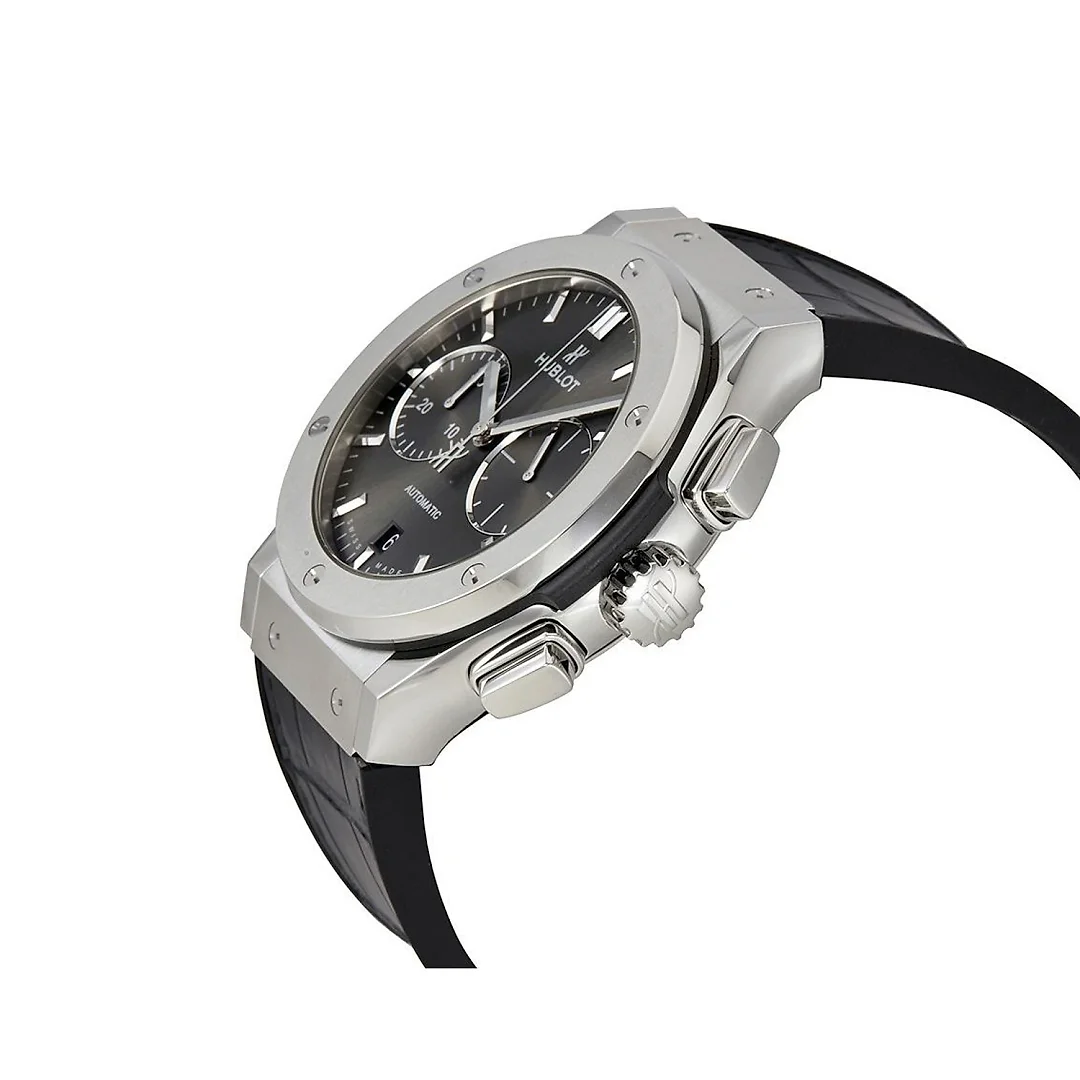 Hublot Classic Fusion Racing Grey Chronograph Titanium 45mm, Ref# 521.NX.7071.LR
