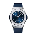 Hublot Classic Fusion Titanium Blue Ref# 511.NX.7170.RX