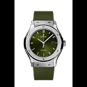 Hublot Classic Fusion Titanium Green Ref# 542.NX.8970.RX