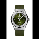 Hublot Classic Fusion Titanium Green Ref# 542.NX.8970.RX