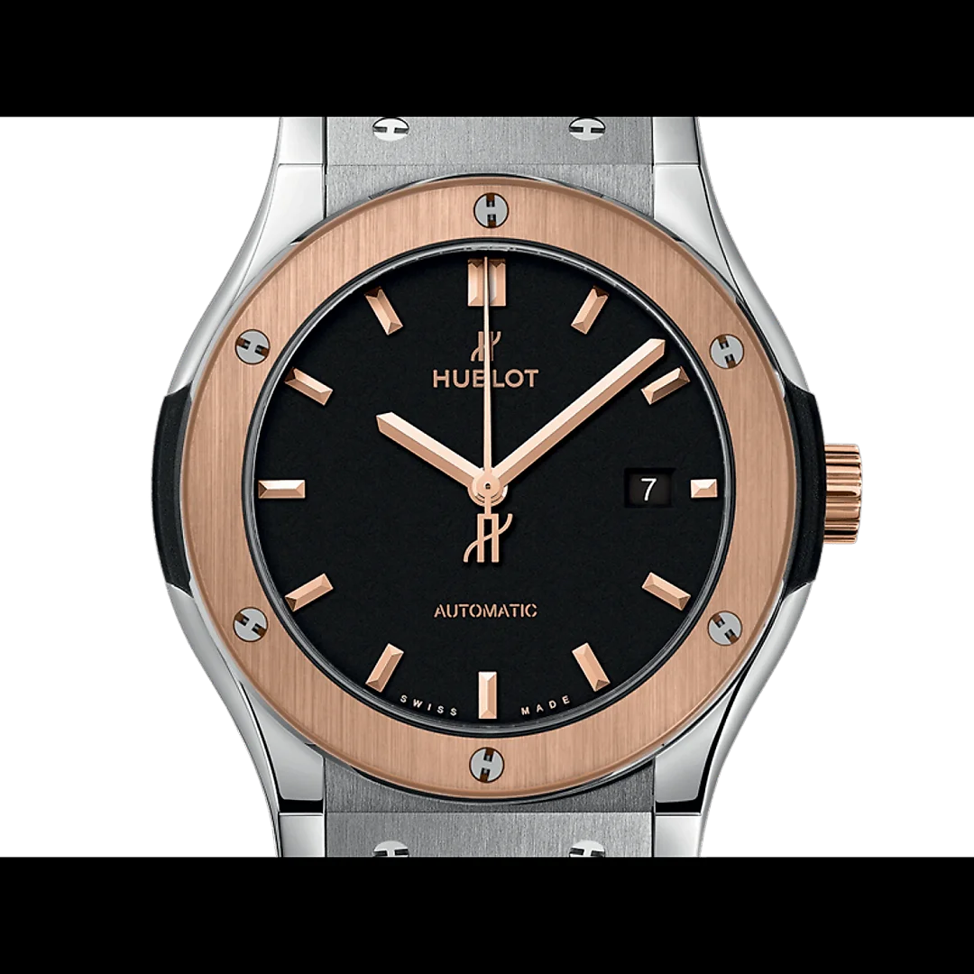 Hublot Classic Fusion Titanium King Gold 42mm, Ref# 542.NO.1181.RX