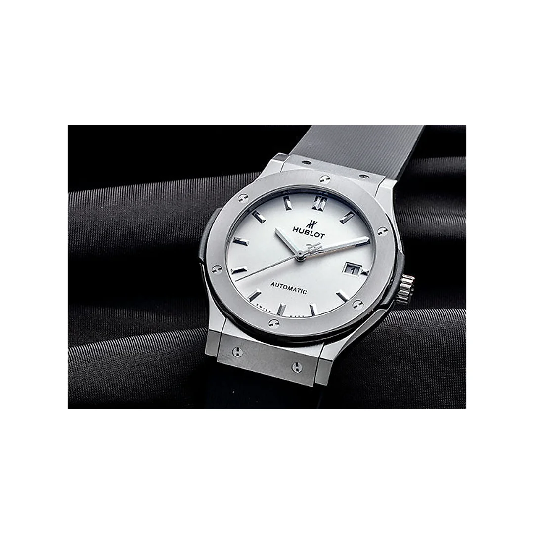 Hublot Classic Fusion Titanium Opalin 45mm, Ref# 511.NX.2611.RX