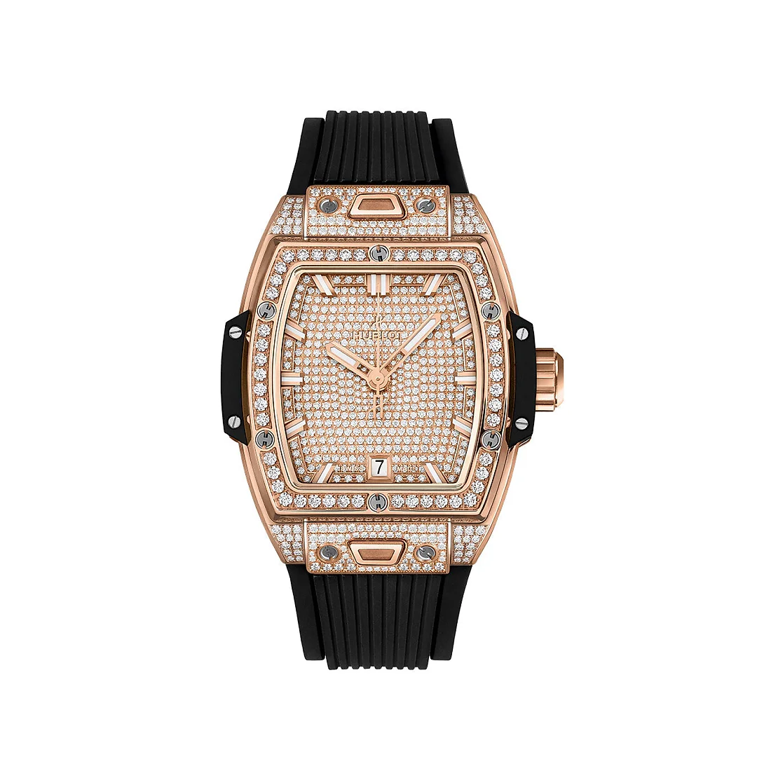 Hublot Spirit of Big Bang KING GOLD FULL PAVÃ‰ Ref# 662.OX.9000.RX.1604