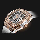 Hublot Spirit of Big Bang KING GOLD WHITE PAVÃ‰ Ref# 642.OE.2010.RW.1604