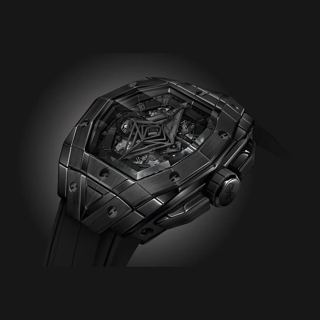 Hublot, Spirit of Big Bang Sang Bleu All Black, Ceramic, 42mm, Limited Edition, Ref# 648.CX.0114.RX.MXM23
