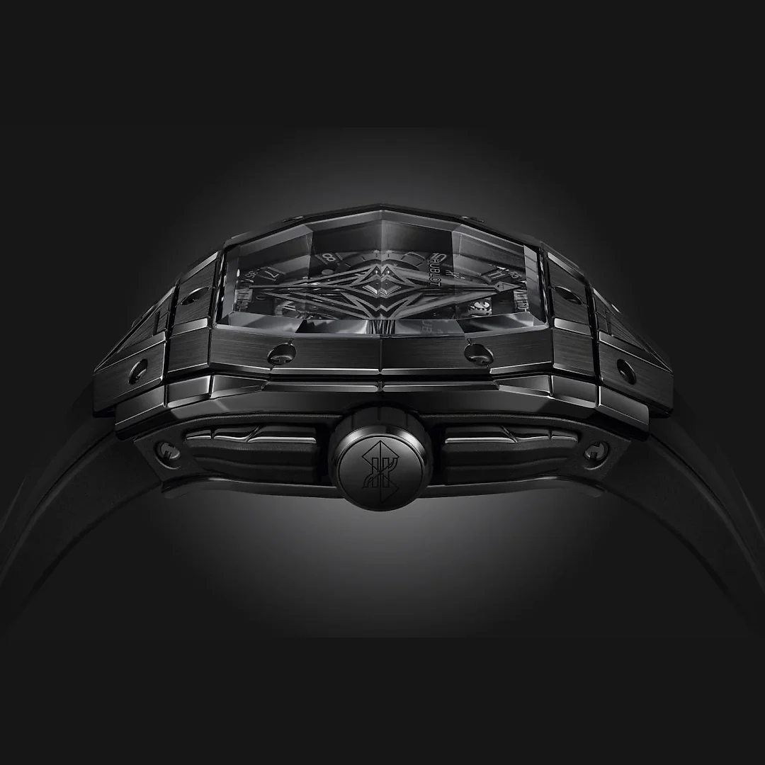 Hublot, Spirit of Big Bang Sang Bleu All Black, Ceramic, 42mm, Limited Edition, Ref# 648.CX.0114.RX.MXM23