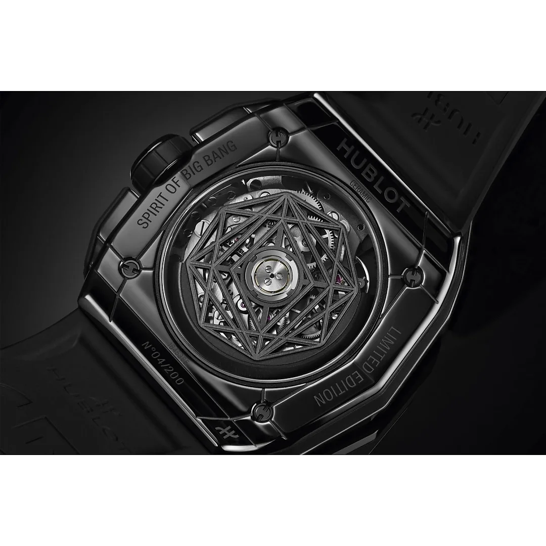 Hublot, Spirit of Big Bang Sang Bleu All Black, Ceramic, 42mm, Limited Edition, Ref# 648.CX.0114.RX.MXM23